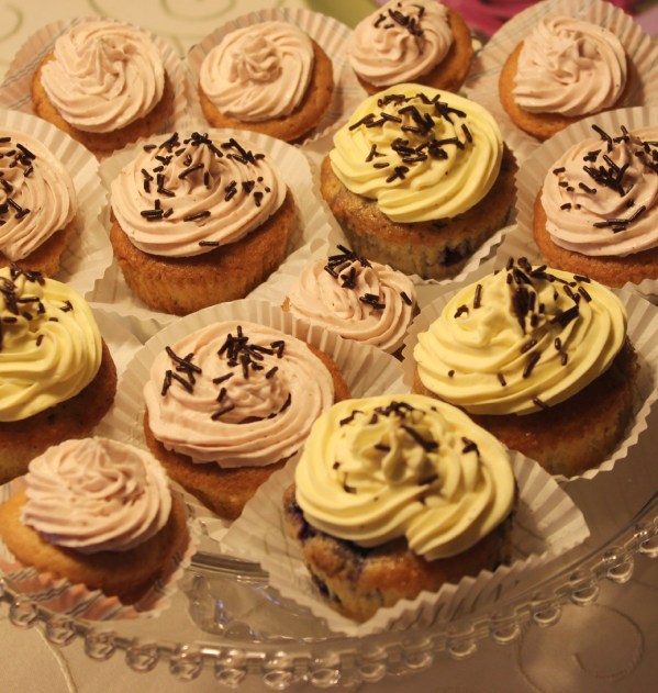 Erdbeercupcakes