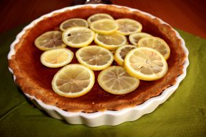 Die Zitronenscheiben auf der Tarte werden nicht benötigt. Diese sind nur zur Deko!
