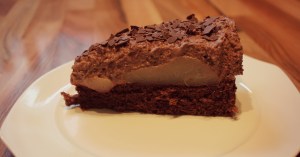 Schoko-Birnen-Torte