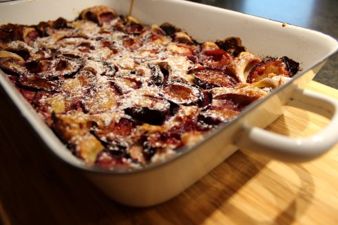 Heißer Zwetschkenfleck